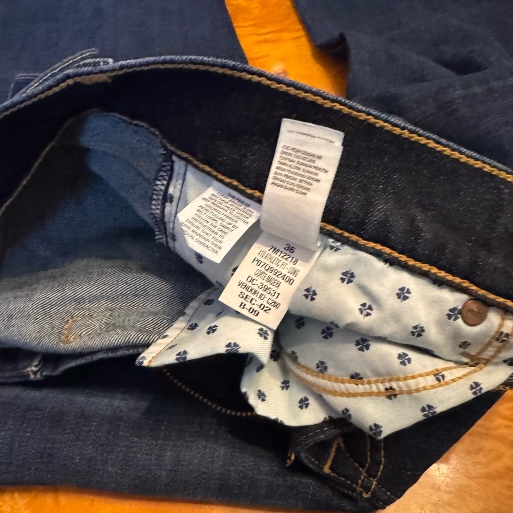 Lucky Brand 410 Athletic Slim Men's Blue Jeans 36 X 34 - Picture 10 of 11